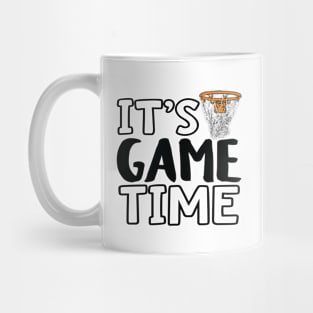 "It's Game Time", Basketball, Basket Mug